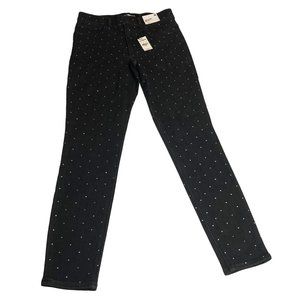 NWT Express Women Sz 4 Black Stretch Ankle Legging High Rise Jegging Denim Jeans